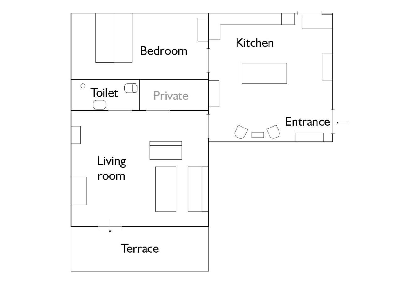 Rolso Retreat - The Apartment Knebel Εξωτερικό φωτογραφία
